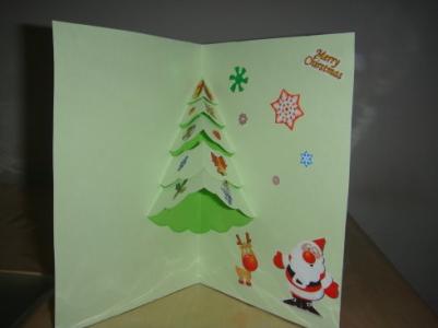 圣诞节贺卡的做法大全 小学生圣诞节贺卡制作图片_小学生圣诞贺卡图片大全