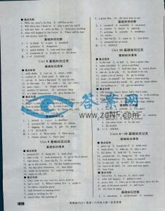 八年级英语上册复习试题带答案