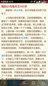 说明文作文200字 我的小乌龟的说明文的作文200字