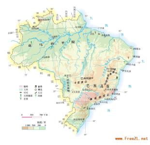 区域地理巴西导学案 七年级地理巴西导学案