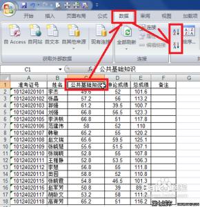 excel表格如何排序号 Excel表格中如何排序