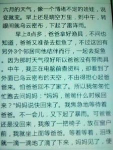 一篇关于亲情的文章 关于亲情的好文章3篇赏析