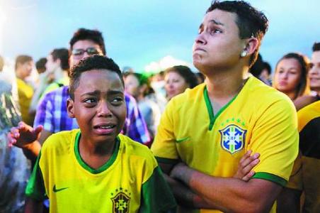 巴西惨败 7·9巴西足球惨败事件