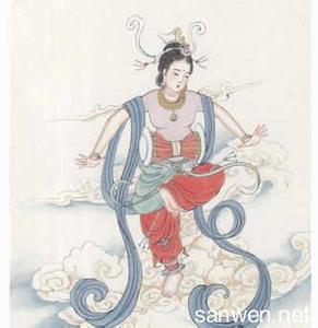 中国画古代人物画欣赏 古代描绘神仙的中国画图片