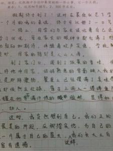 七年级下语文第一单元 七年级上册语文第六单元优秀作文