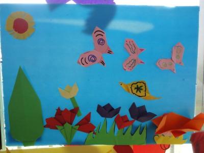 幼儿园关于春天的手工 幼儿园春天创意手工画