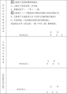 所在部门考核鉴定意见 评中所在单位考核鉴定意见