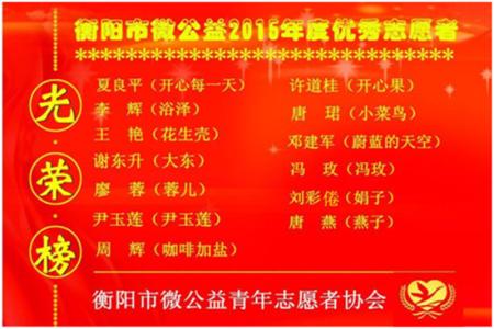 志愿者表彰大会主持词 志愿者日表彰大会主持词范文2篇