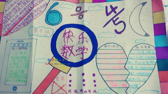 六年级下册数学手抄报 六年级数学下册手抄报的模板