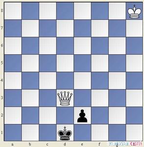 国际象棋规则图解 国际象棋车后对二路兵图解
