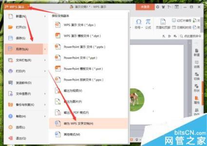 wps文字转换成wps演示 WPS演示怎么转换为WPS文字格式