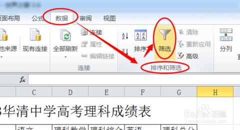 excel2010筛选功能 excel2010自动筛选功能的用法