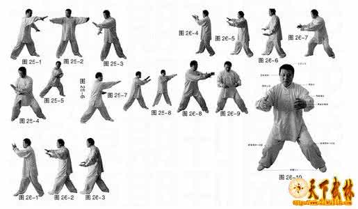 简化八式太极拳 简化六合八法拳