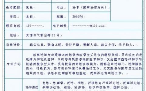 自荐信范文模板 简历中自荐信怎么写_简历中自荐信范文模板