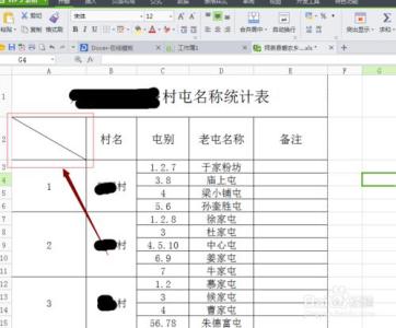 wps表格单元格斜线 WPS表格如何给单元格画斜线