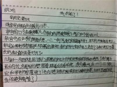 日记作文600字 挑战的日记作文600字