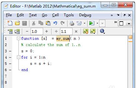 matlab定义函数并调用 matlab定义函数
