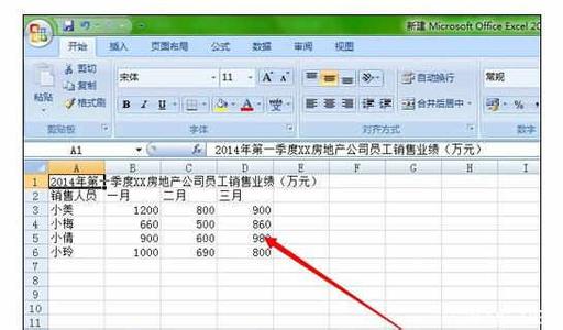 业绩提成表格怎么制作 excel2007中制作一个完美的业绩表格方法