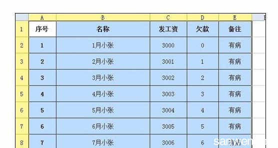 excel批量制作登记表 Excel表格中制作登记表的操作方法