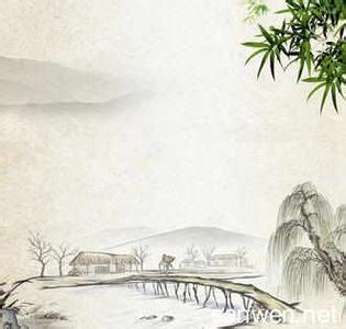 中国画山水画图片大全 淡雅中国画背景墙图片