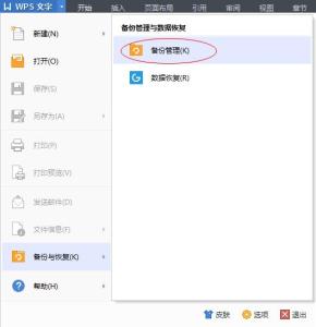wps文档保存后恢复 wps文档未保存怎么恢复