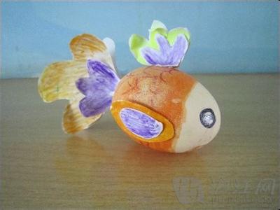 幼儿园鸡蛋壳作品图片 鸡蛋壳手工制作图片画