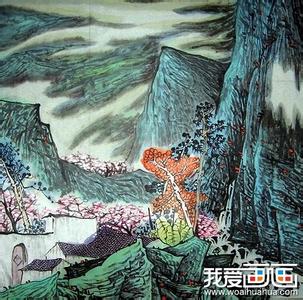 工笔画大师作品图片 工笔画山水画图片_工笔画山水画作品