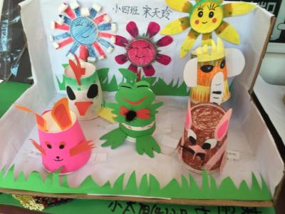 幼儿园环保手工作品 儿童环保创意手工作品