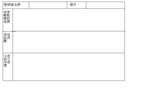 数学教研组工作总结 数学教学教研工作总结