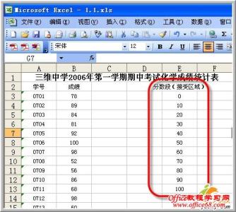 word2003表格制作教程 excel2003制作数据分析的教程