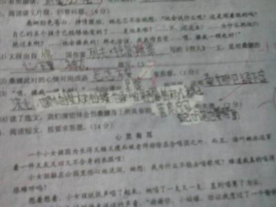 六年级第三单元答案 六年级下册语文第三单元试卷