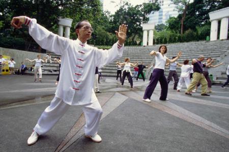 养生太极拳 太极养生练拳步骤