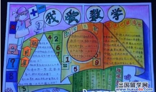 六年级下册数学手抄报 关于六年级下册数学手抄报的版式设计