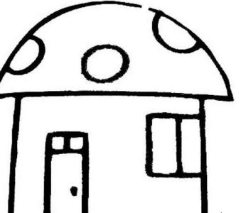 可爱小房子简笔画 可爱的小房子简笔画图片