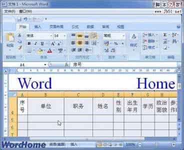 word 嵌入 excel表格 excel表格嵌入word的教程