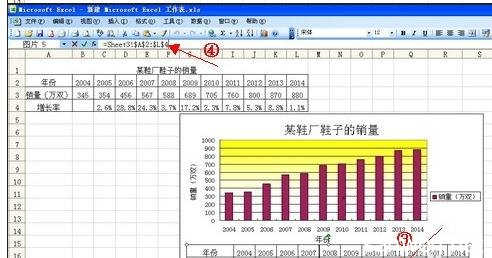 excel2003教程 excel2003画表的教程