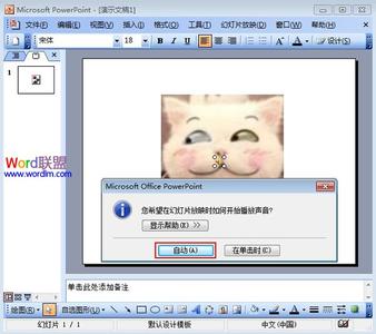 powerpoint2003音乐 PowerPoint2003怎样添加背景音乐