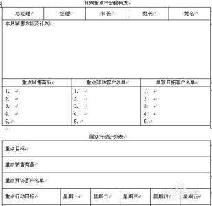 销售计划书模板 销售工作计划书模板3篇