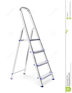 一个人爬梯子打一成语 一架梯子上面有两个高字打一成语的答案