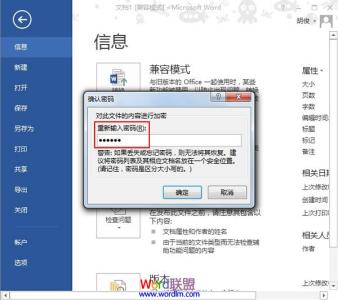 word2013如何加密 word2013如何进行加密