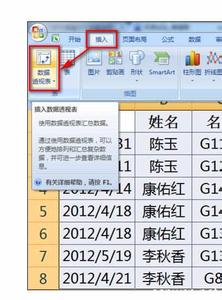 2003版本如何转换2007 excel2007中数据透视表显示2003版本的方法