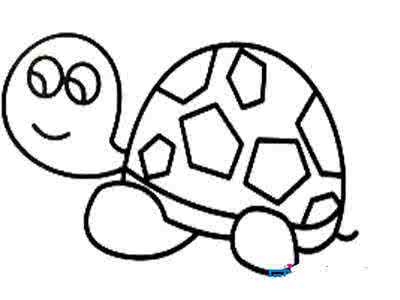 乌龟的简笔画图片大全 龟的简笔画大全