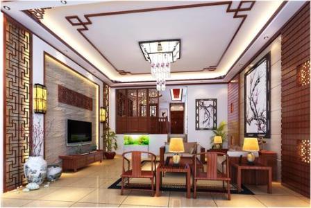 中式别墅风格装修 中式风格别墅客厅不同的装修方法介绍