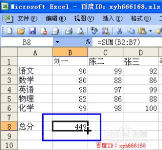 excel求和函数 excel中求和函数的运用方法