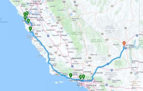 美国加州自驾游 美国加州自驾游路线