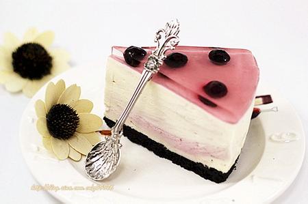 蓝莓芝士蛋糕的做法 制作蓝莓冻芝士蛋糕的方法，蓝莓冻芝士蛋糕的做法