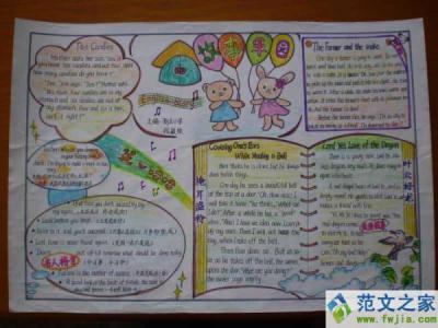 英语乐园手抄报 英语乐园手抄报资料