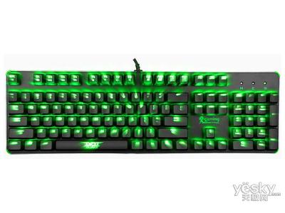 精灵雷神之锤104 拆解 精灵雷神之锤104键绿光版机械键盘好用吗