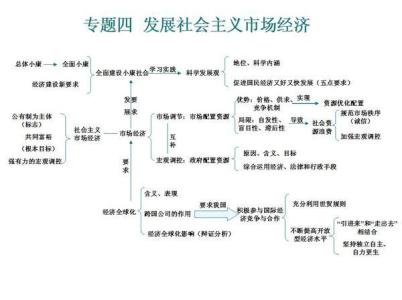 高一政治知识点框架图 高一政治知识框架人教版