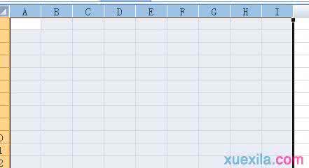 Excel2007中进行制作基本表格的操作方法